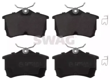 Комплект тормозных колодок, дисковый тормоз SWAG купить